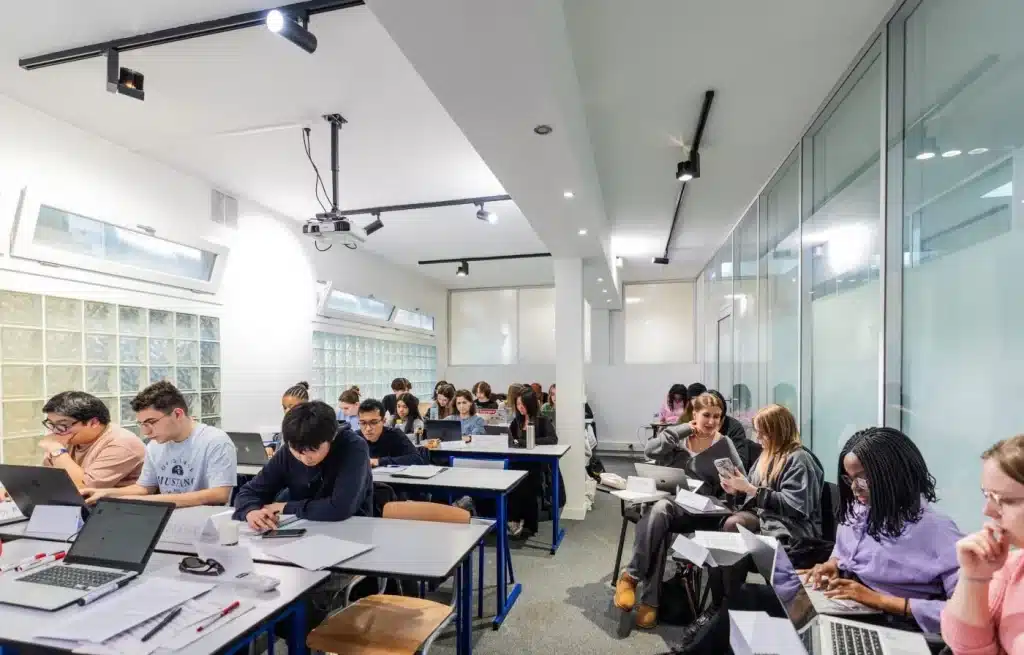 ISMAC students in class